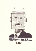heavy metal kid